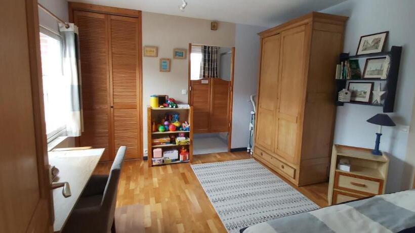 Номер Стандарт Индивидуальный, 2 Chambres De 16m2 à 10kms De Lille