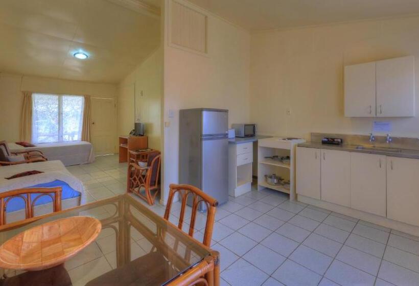 اتاق خانوادگی با چشم‌انداز باغ, Kiikii Inn & Suites