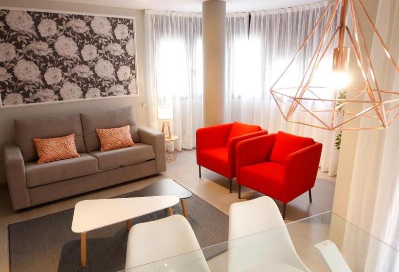 带1个卧室的高级公寓, Apartamentos Real Lleida
