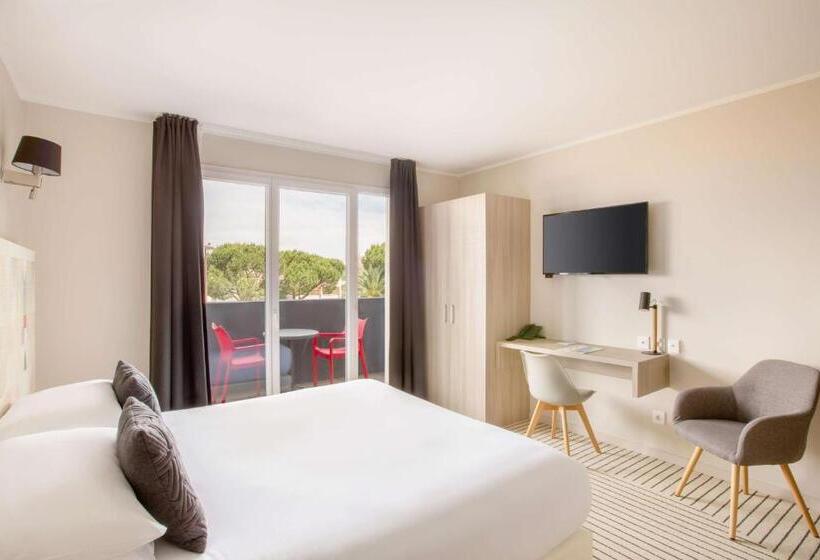 스탠다드 룸 킹사이즈 침대, Best Western Plus  Antibes Riviera