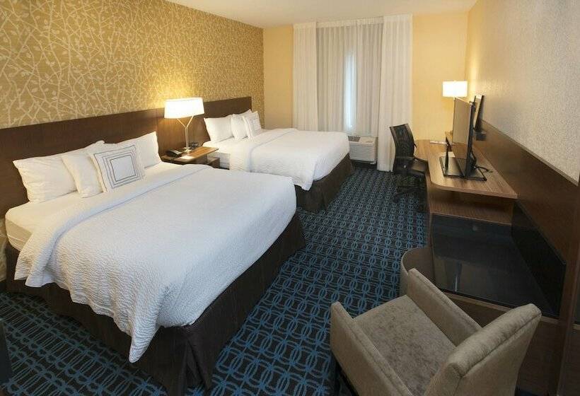 스탠다드 룸 더블 침대 2개, Fairfield Inn & Suites By Marriott Detroit Lakes