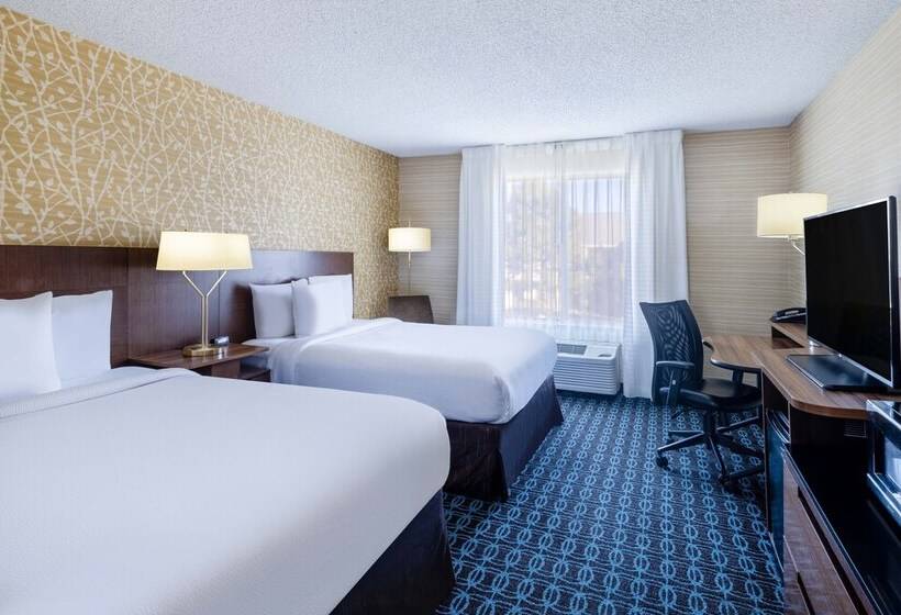 스탠다드 룸 더블 침대 2개, Fairfield Inn & Suites By Marriott Detroit Lakes