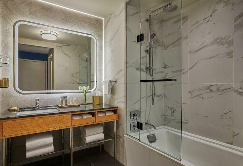 חדר דחוקס עם מיטת קינג, Viceroy Chicago