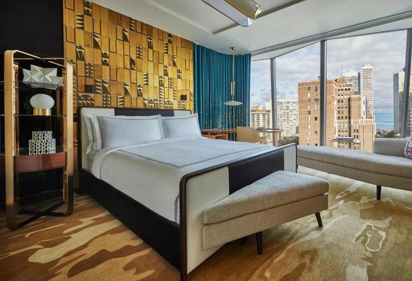 חדר סטנדרט עם מיטת קינג, Viceroy Chicago