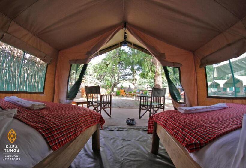 اتاق لوکس با بالکن, Kara Tunga Safari Camp