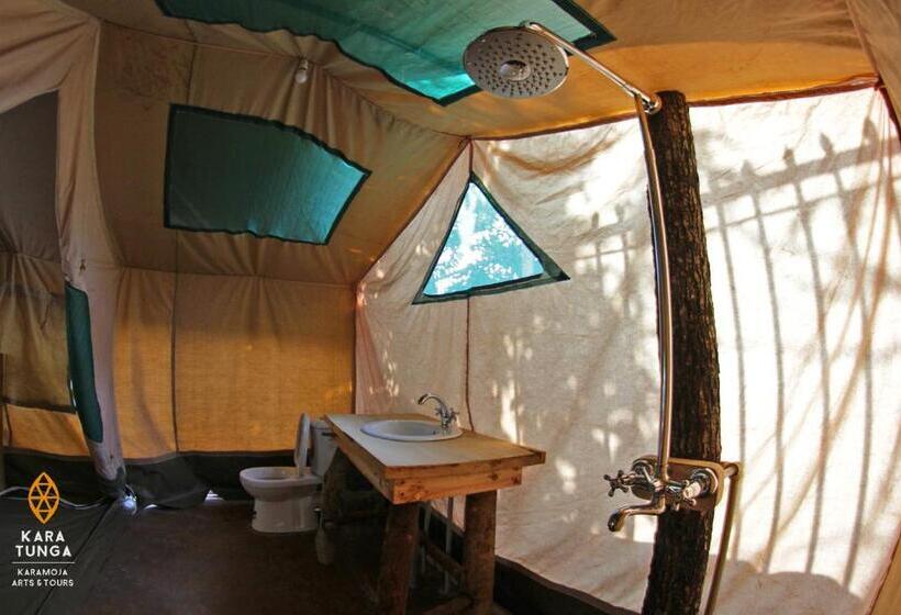 اتاق لوکس با بالکن, Kara Tunga Safari Camp