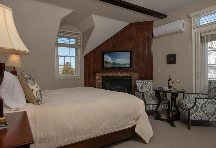 Quarto Deluxe Cama King, Liberty Hill Inn