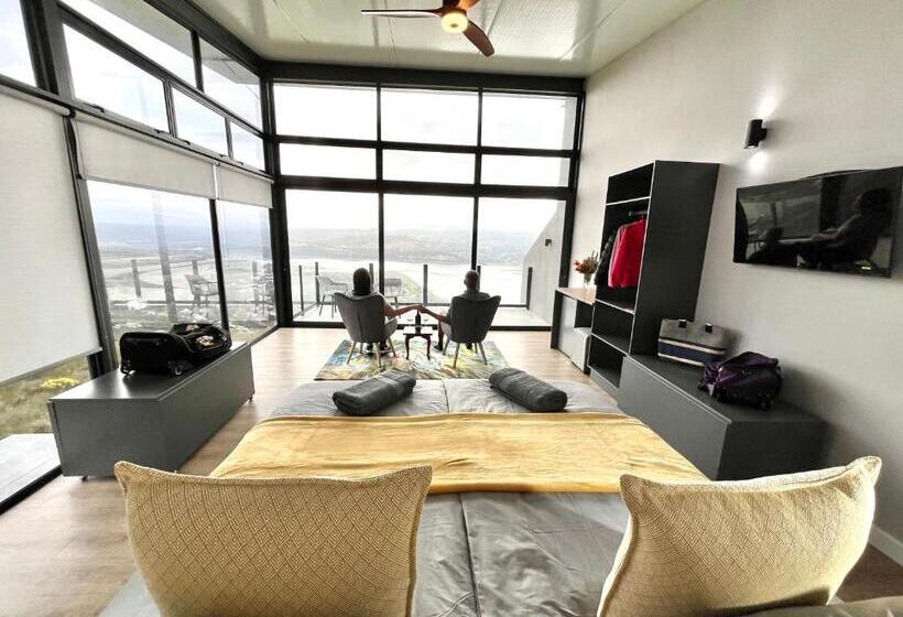 غرفة ديلوكس سرير كينج, Die Uitzicht Guesthouse   Knysna