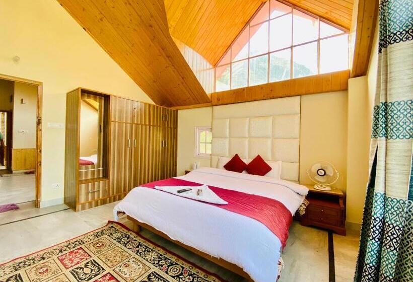 חדר משפחתי נוף להרים, Sai Cottage Shimla