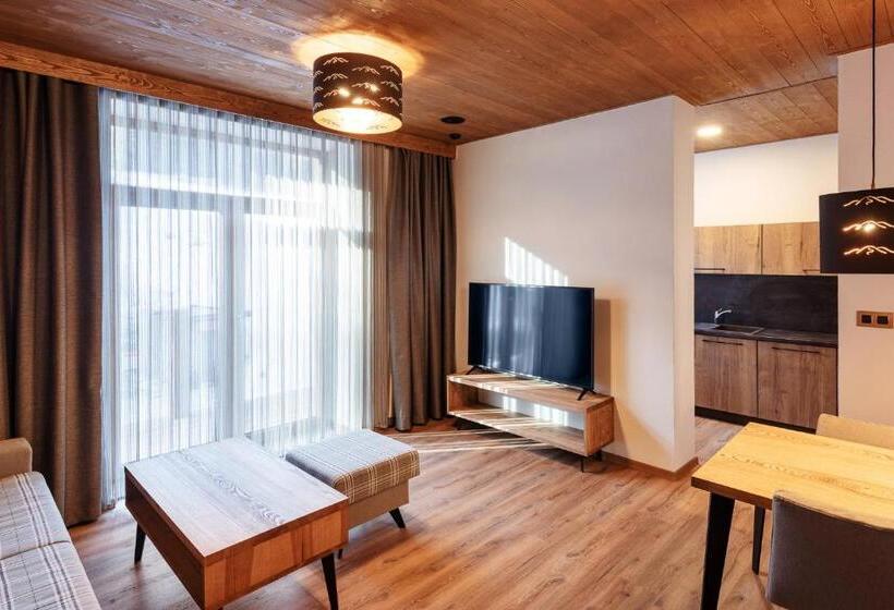 バルコニー付き１ベッドルームアパートメント, Resort Sobotín
