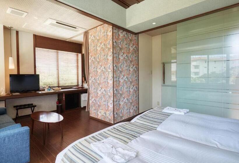 اتاق لوکس, La Casa Panacea Okinawa Resort