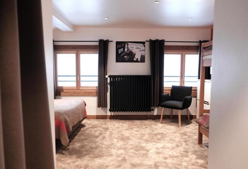 اتاق استاندارد چهار تخته, Hôtel La Grande Lanière