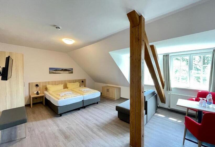 Люкс, Ferienhotel Alter Bahnhof Garni