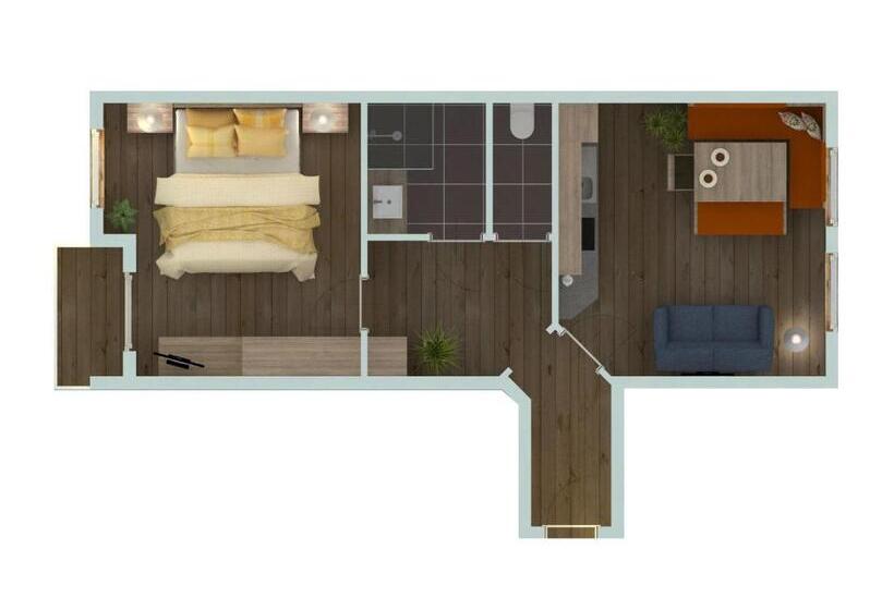 Апартаменты 1 Спальня, Appartements Macheiner