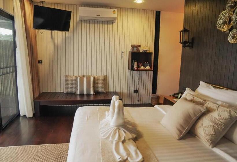 带1个卧室的豪华别墅, Grand Kokkod Khao Kho Resort