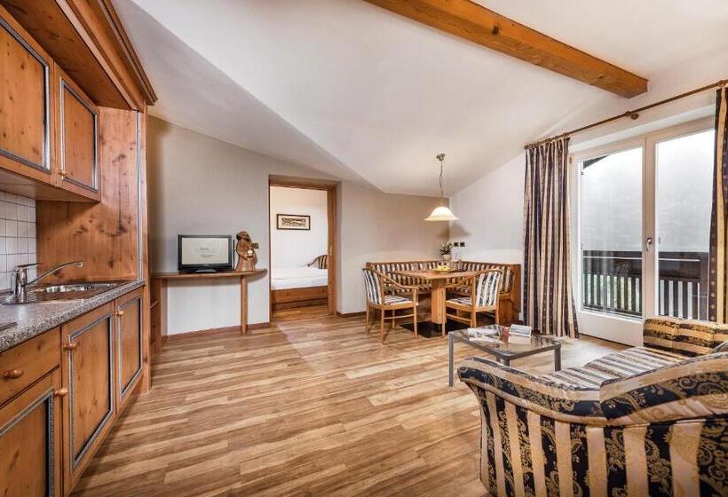 Апартаменты 1 Спальня, Alpwellhotel Burggräfler
