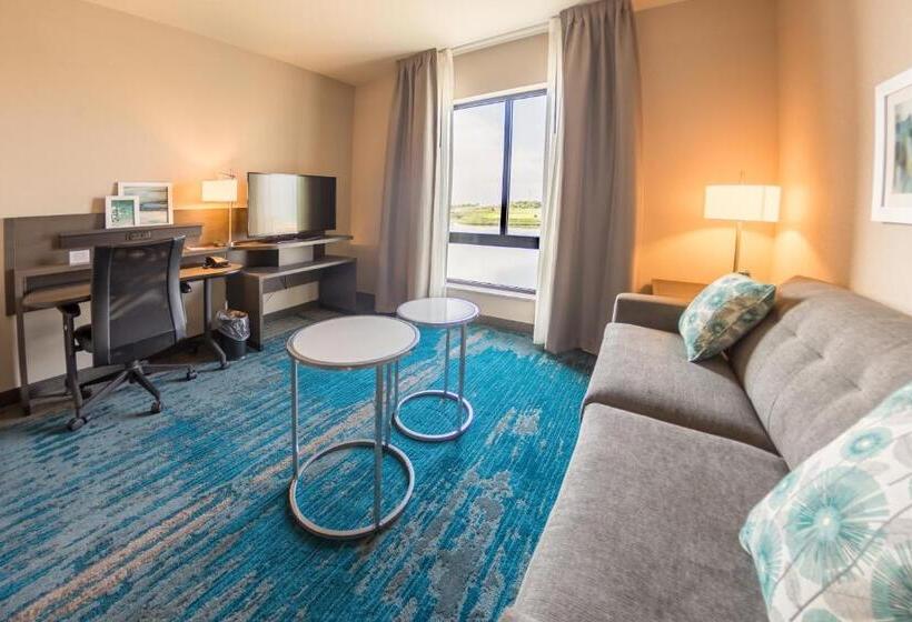 Люкс Кровать Кинг, Fairfield Inn & Suites By Marriott Des Moines Altoona