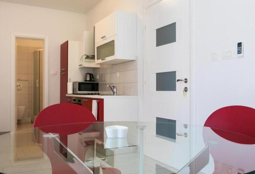 침실 1개 가든 전망 아파트, Luxury Apartments Klara