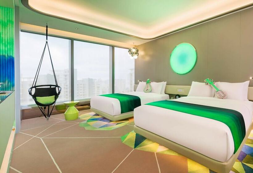 اتاق استاندارد با 2 تخت دوبل, W Suzhou   Jinji Lake