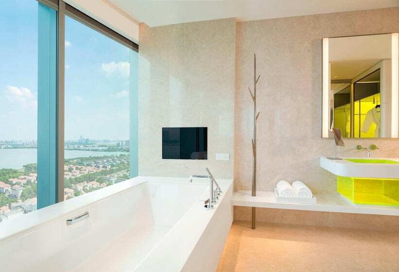 اتاق استاندارد با تخت دوبل, W Suzhou   Jinji Lake