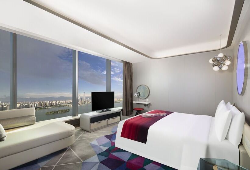 اتاق استاندارد با تخت دوبل, W Suzhou   Jinji Lake