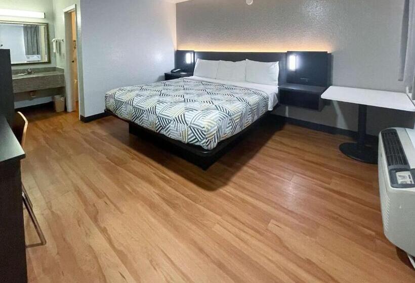 Quarto Deluxe Cama King, Motel 6 Atlanta, Tx
