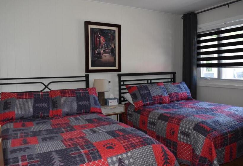 Номер Стандарт 2 Двуспальные Кровати, Motel De L Anse Et Camping Rimouski