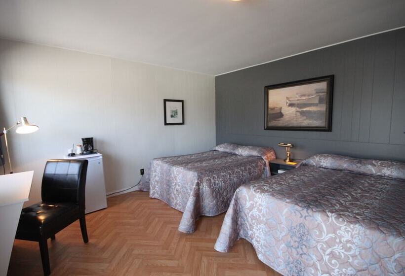 Номер Стандарт 2 Двуспальные Кровати, Motel De L Anse Et Camping Rimouski