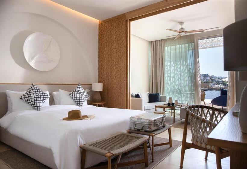חדר דלוקס עם מרפסת נוף לים, Yalikavak Marina Hotel By Social Living Collection