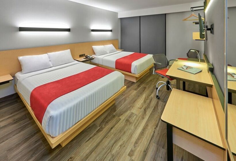 ２ダブルベッドのスタンダードルーム, City Express Plus By Marriott Leon Centro De Convenciones