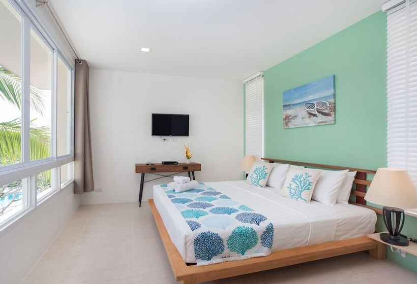Вилла с 1 спальней и бассейном, Fisherman Way Beach Villa