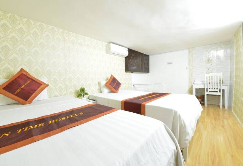 اتاق پایه با سرویس بهداشتی مشترک, Golden Time Hostel 3