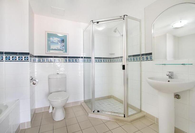 2침실 아파트 정원 전망, Wharf Boutique Apartments