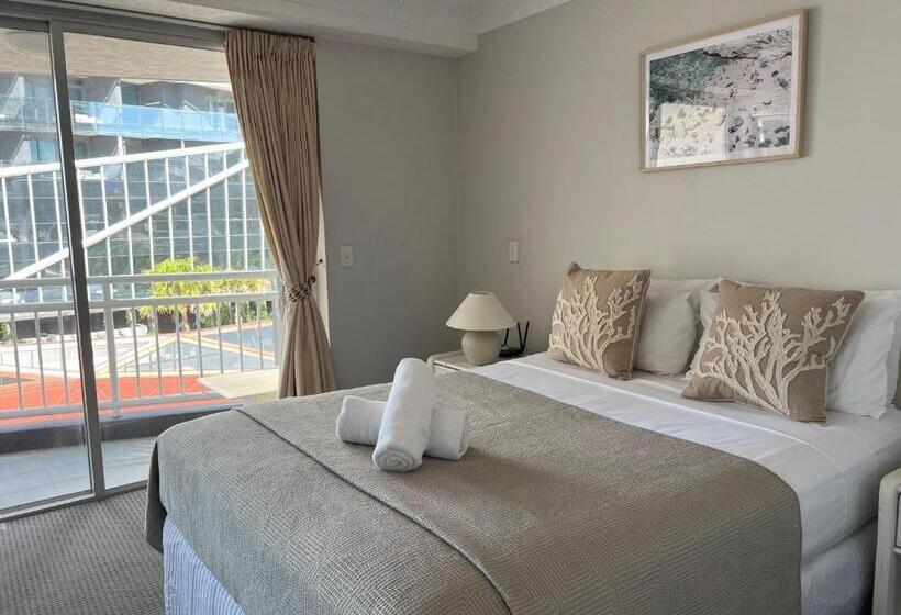 침실 2개 바다 전망 아파트, Wharf Boutique Apartments