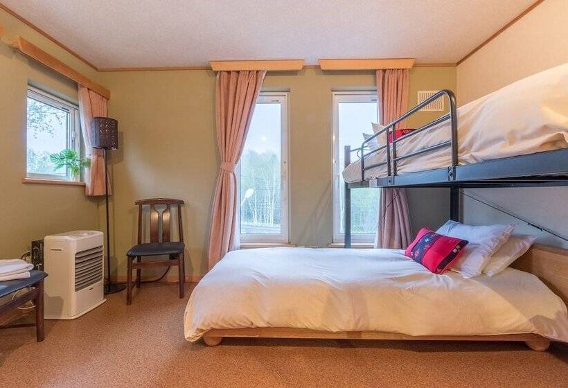 اتاق استاندارد چهار تخته, Freeride Backpackers Lodge Niseko
