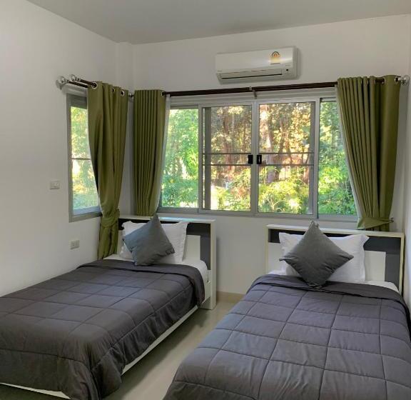 Трехместный Номер Deluxe, Baan Pingkan Wellness Resort