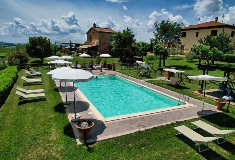 Апартаменты 1 Спальня Вид на Бассейн, Agriturismo San Francesco
