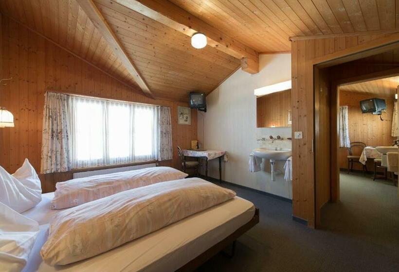 Апартаменты 3 Спальни, Hostel Chalet Stöckli Mit Etagendusche