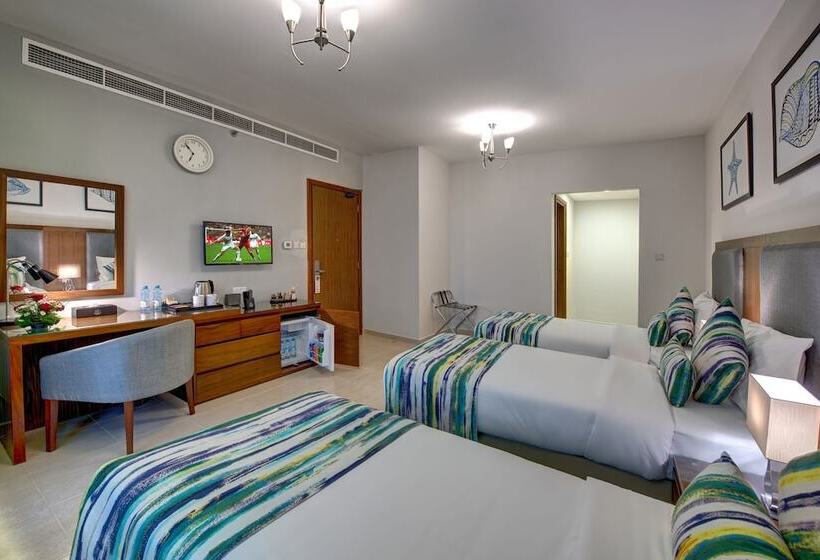 Трехместный Номер Deluxe Вид на Море, City Stay Beach Hotel Apartments   Marjan Island