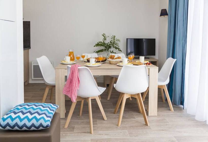 带1个卧室的公寓, Residence Prestige Odalys Le Domaine Des Pins