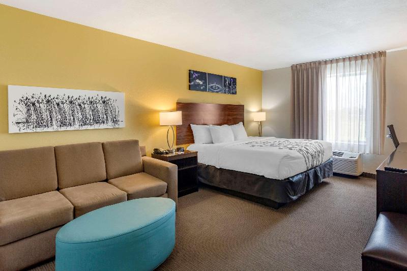 带大床的套房, Garner Hotel Clarksville Northeast By Ihg
