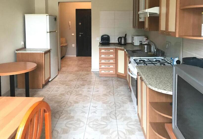 اتاق استاندارد سه تخته با سرویس بهداشتی مشترک, Eney Budget Three Room Apartment