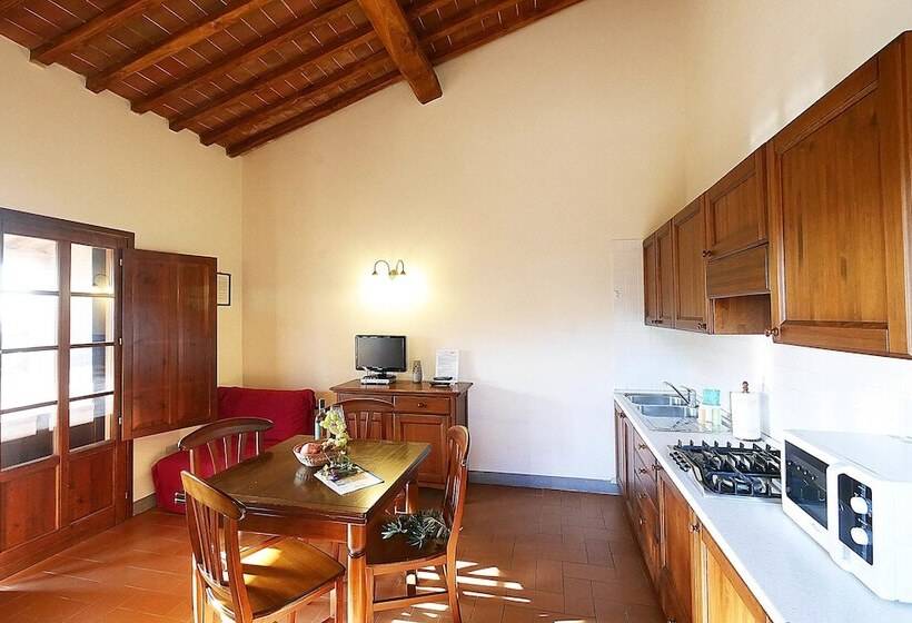 آپارتمان 1 خوابه اینتریور, Podere San Giuseppe