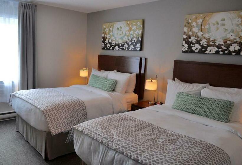 스탠다드 룸 더블 침대 2개, Auberge Du Marchand