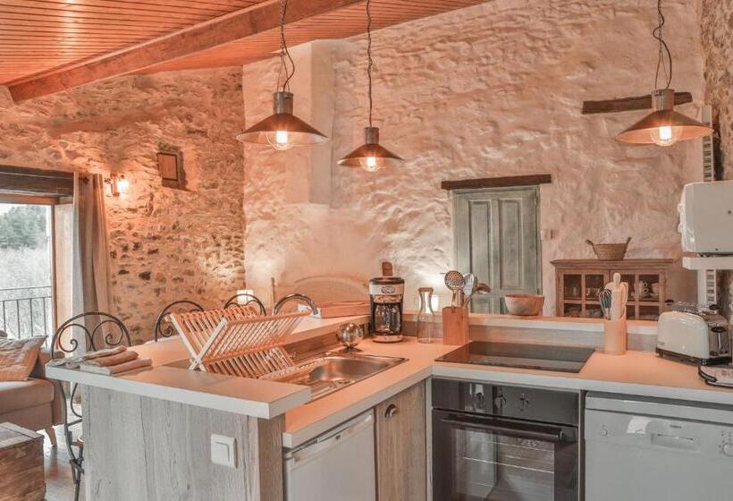 Студио Стандарт с Террасой, Maison D'hôtes Le Hameau De La Mûre