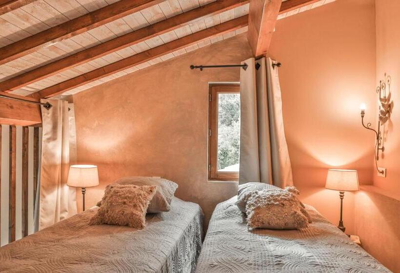 Апартаменты 1 Спальня с Террасой, Maison D'hôtes Le Hameau De La Mûre