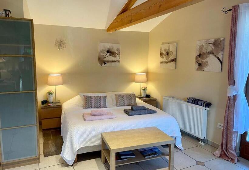 Студио Стандарт с Балконом, Gites Du Caylar   Chambres Et Appartments