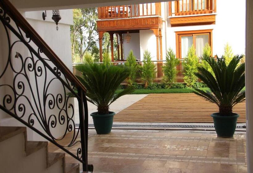 Апартаменты 1 Спальня Вид на Бассейн, Panamare Apart Hotel Akyaka