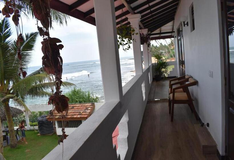 Deluxe Rum Havsutsikt med Balkong, Ashen's Beach House
