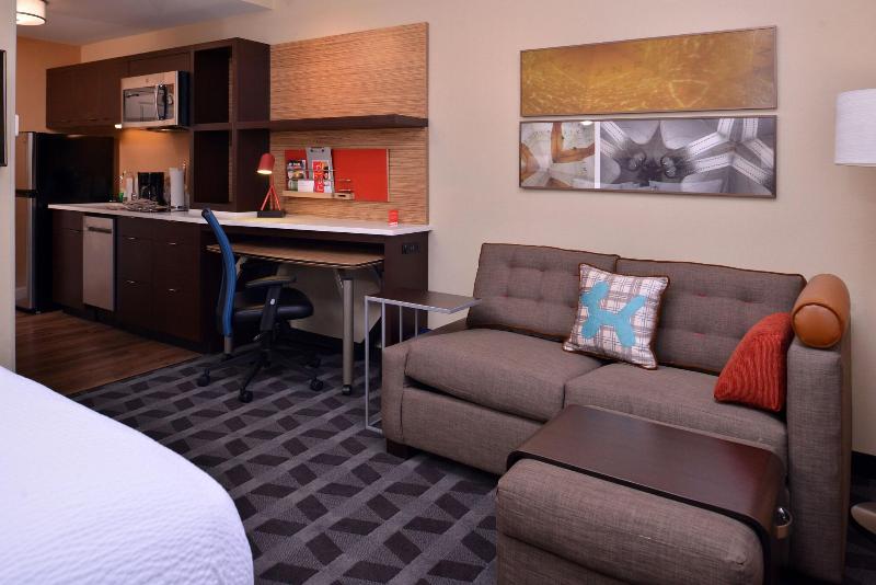 Студио Стандарт Кровать Кинг, Towneplace Suites By Marriott St. Louis Chesterfield